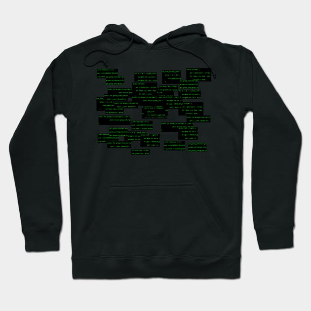 GreenCodev2.0 Hoodie by findingNull